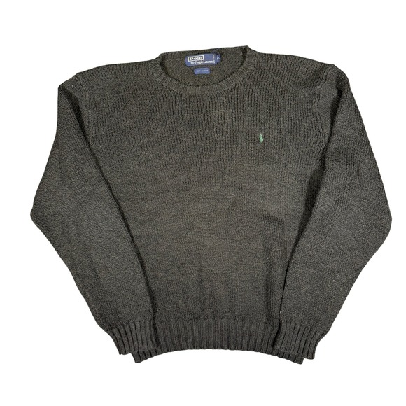 Vintage Polo Ralph Lauren Mens XL  Cotton Knit Crew Neck Sweater Pullover - Picture 1 of 6